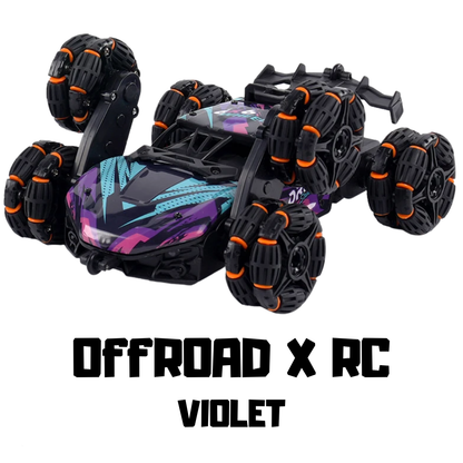 SUV RC Tout-Terrain OffRoadX-Suspension Intégrale, Fumée, LED, Télécomande Puissante