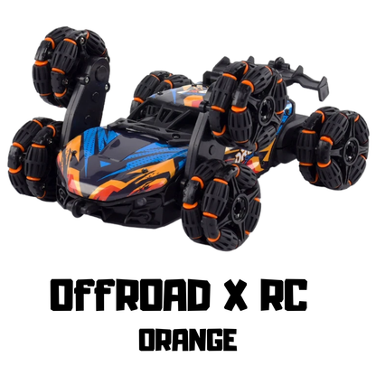 SUV RC Tout-Terrain OffRoadX-Suspension Intégrale, Fumée, LED, Télécomande Puissante