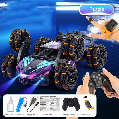 SUV RC Tout-Terrain OffRoadX-Suspension Intégrale, Fumée, LED, Télécomande Puissante